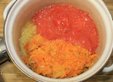 Кабачковая икра с помидорами через мясорубку
